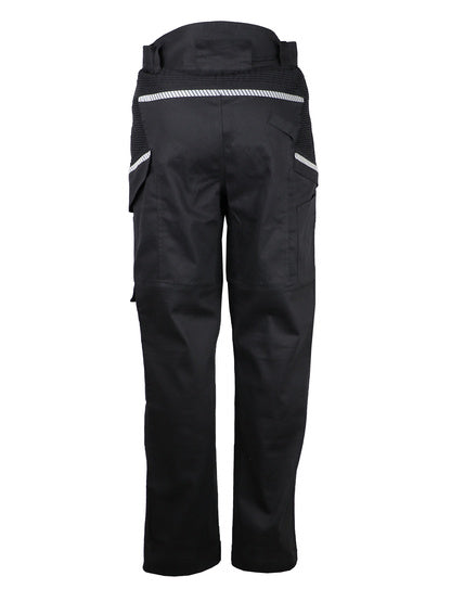 PANTALON DE TRAVAIL, 98% COTON 2% ÉLASTHANNE / CORDURA® - 265 G/M².