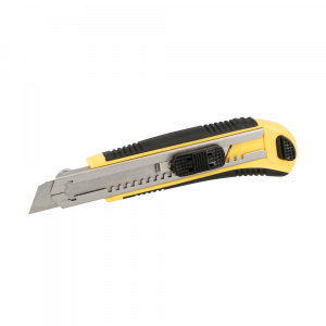 Cutter autolock bi-matière 18 mm avec chargeur de lames