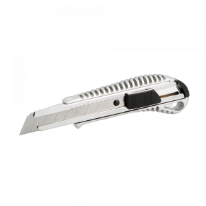 Cutter métal bi-matière à blocage automatique 18 mm