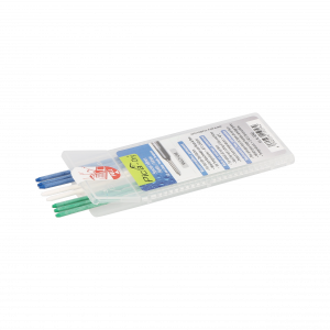 Etui de 8 Mines de rechange PICA Dry (3 bleus - 3 verts - 2 blancs)