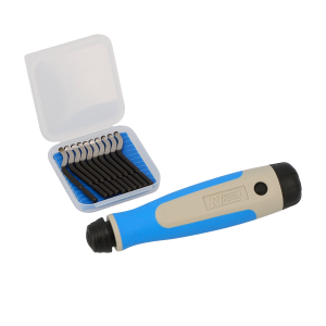 Kit ébavureur + 10 lames Ø 3,2 mm Type S10/E100
