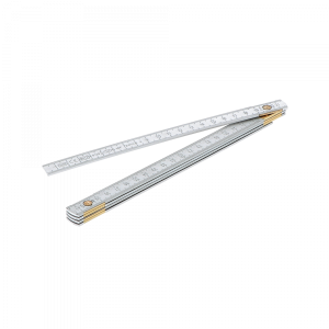 Mètre aluminium classe III - 1m x 5 branches