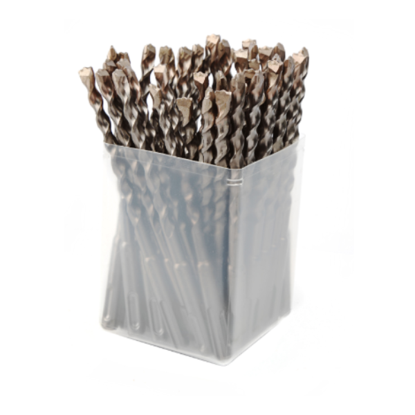 Pack de 50 forets marteaux 2 taillants compatible SDS-plus TWISTER PLUS