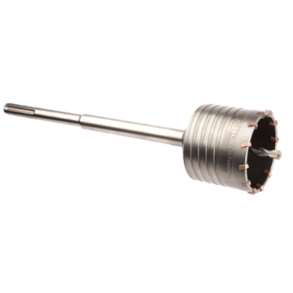 Trépan + porte trépan Lg 420mm compatible SDS-max + foret centreur