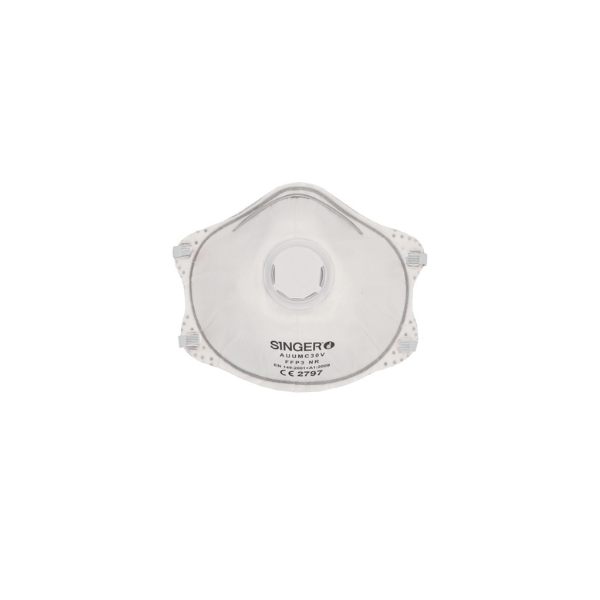 Demi-masque préformé. FFP3 NR. Joint facial en mousse. Boîte de 10 pièces