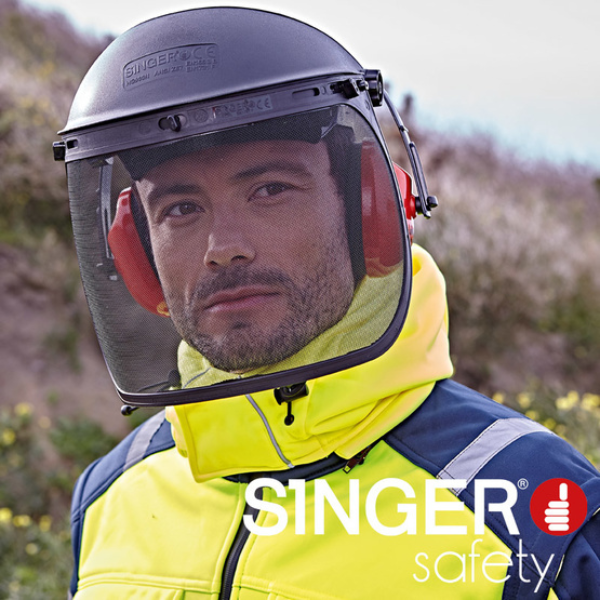 Kit protection visage. Visière + antibruit 27,6 dB – Image 2