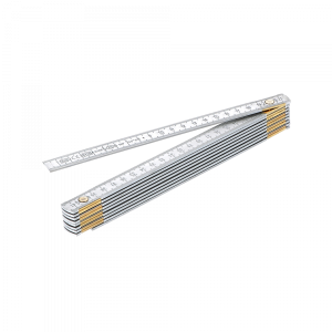 Double mètre aluminium classe III - 2m x 10 branches