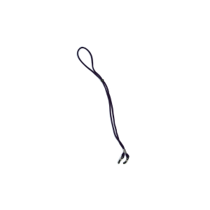 Cordon ajustable avec boucles. Longueur réglable. 32 cm x 2,30 mm - Lot de 10 pièces
