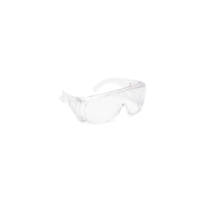 Lunettes visiteur. 100% polycarbonate. Incolore - Lot de 10 paires