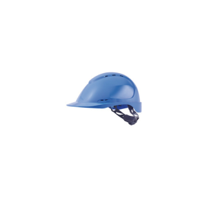 Casque de chantier aéré en A.B.S. Serrage crémaillère.