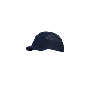 Casquette anti-heurt visière courte pour l'industrie. Bleu