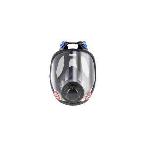 Masque respiratoire complet en silicone. Pour adapter 2 filtres à baïonnette
