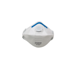Demi-masque pliable. Valve. FFP3 NR D. Boîte de 20 pièces