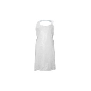 Tablier PE à usage unique. Par 1000 pièces.